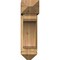 Ekena Millwork Legacy Arts and Crafts Rough Sawn Bracket w/ Offset Brace, Western Red Cedar, 8"W x 24"D x 28"H BKT0806X24X28LEC03RWR - alternate 2